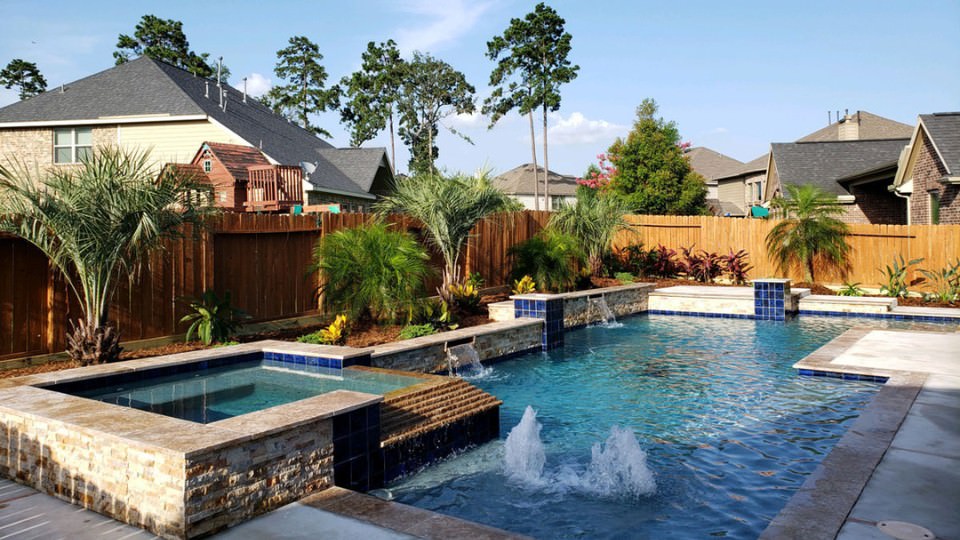 Popular Pool Water Features That Enhance Backyard Aesthetics Image